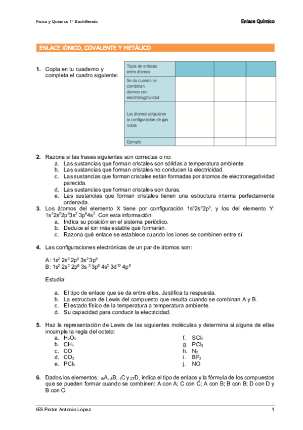 Miniatura del documento Ejercicios-enlace-quimico.pdf