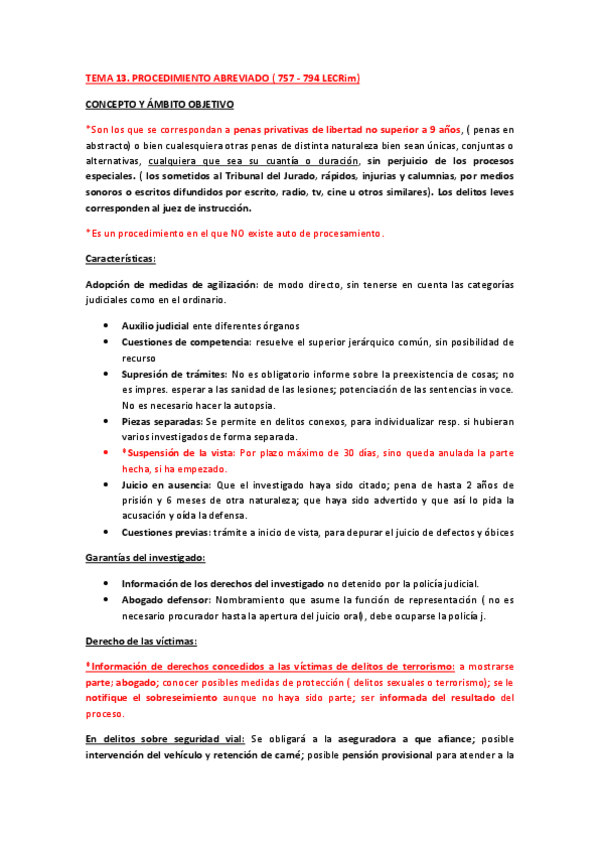 Miniatura del documento TEMA 13. PROCEDIMIENTO ABREVIADO ( 757 - 794 LECRim).pdf