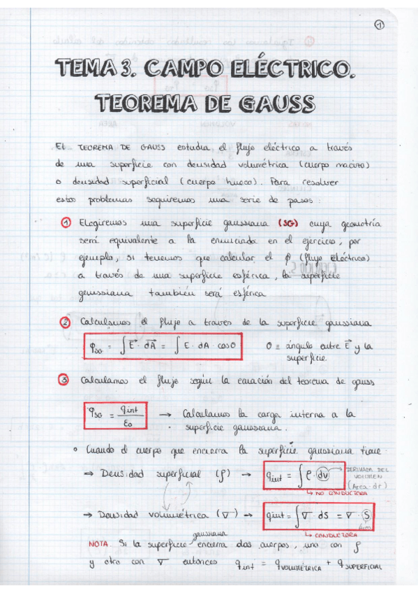 Miniatura del documento TEMA 3 CAMPO ELECTRICO GAUSS TEORIA + PROB.pdf
