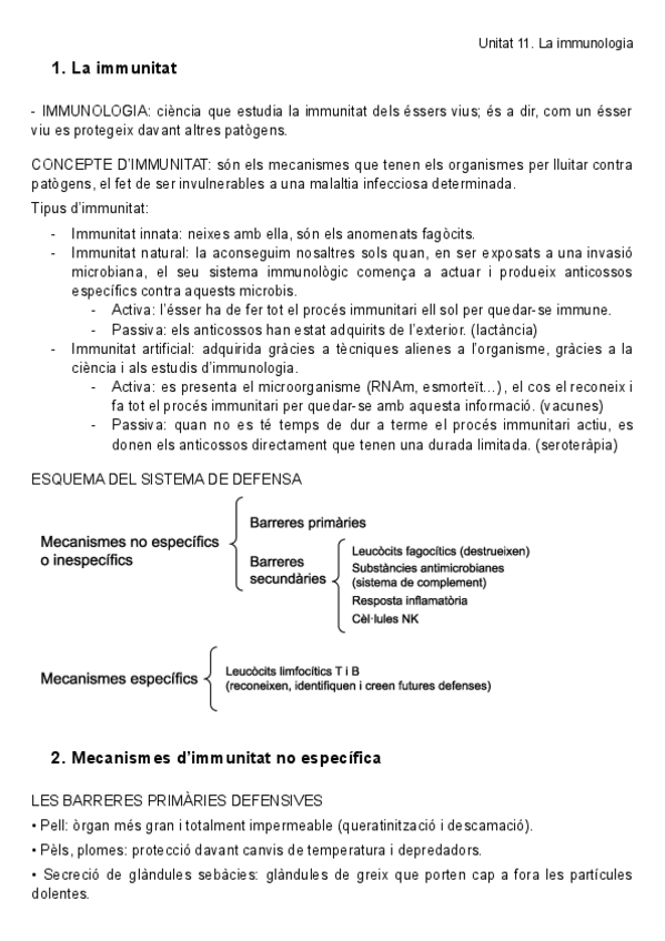 Miniatura del documento La immunologia