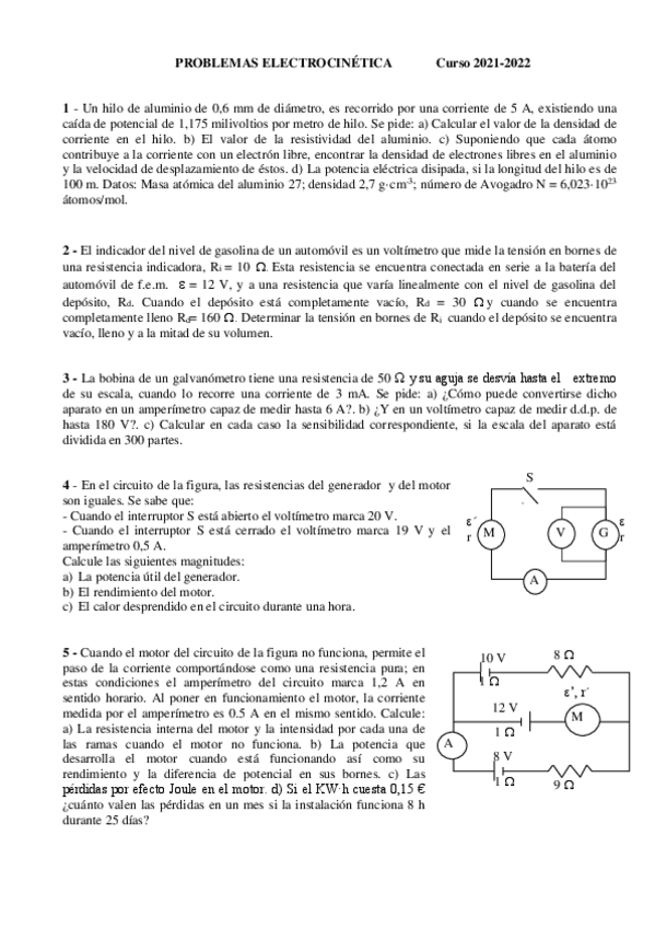 Miniatura del documento Enunciados-PROBLEMAS-ELECTROCINETICA2122.pdf