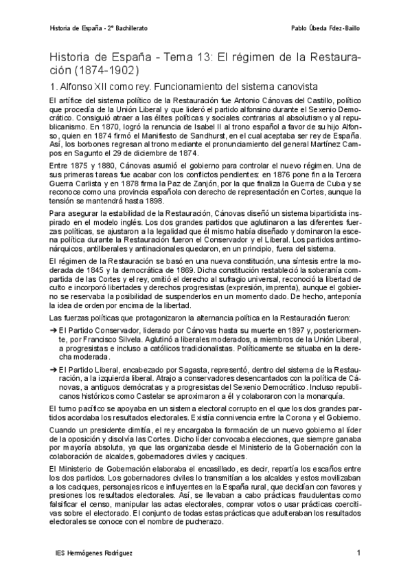 Miniatura del documento Tema-13-El-regimen-de-la-Restauracion-1874-1902.pdf