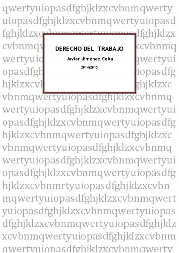 Miniatura del documento Derecho del Trabajo - Temario.pdf