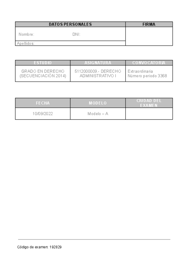 Miniatura del documento Corrección Modelo A Septiembre 2022 en la Sala de Revisión del examen de Derecho Administrativo I.pdf