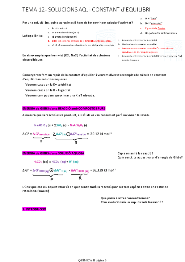 Miniatura del documento TEMA 12 - Sol aq i constant equilibri