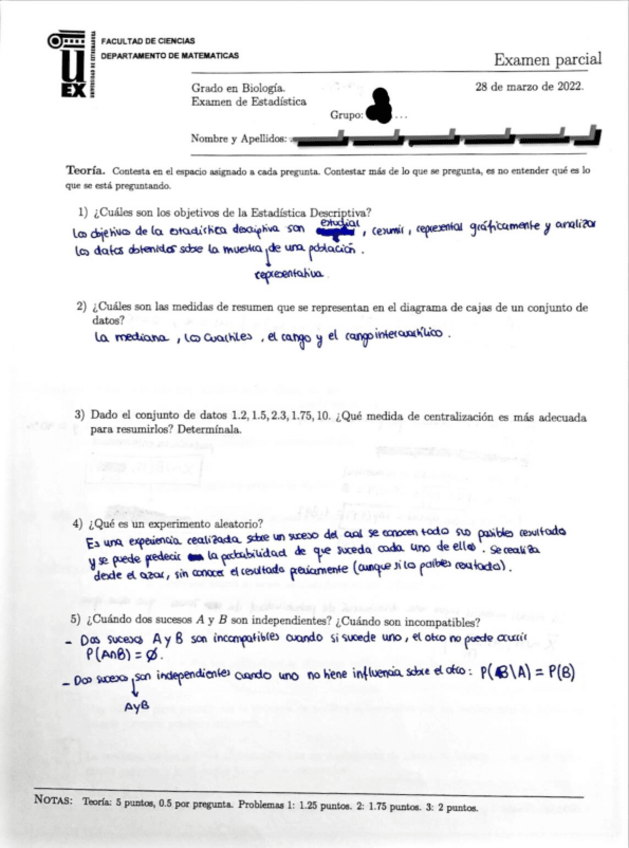 Miniatura del documento ejemplo de examen de otras universidades, etadística.pdf