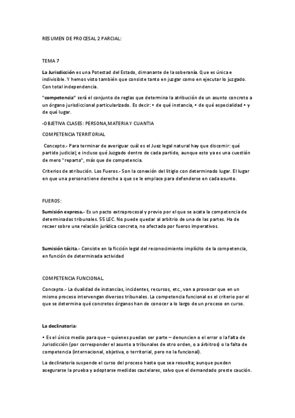 Miniatura del documento RESUMEN-DE-PROCESAL-2-PARCIAL.pdf