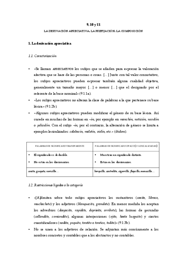 Miniatura del documento La derivación apreciativa. La prefijación. La composición.pdf