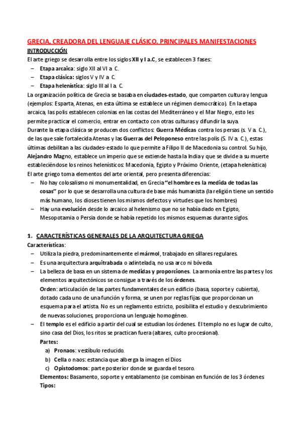 Miniatura del documento Arquitectura griega