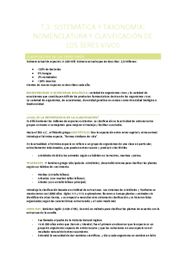 Miniatura del documento T.3. Sistemática y taxonomía