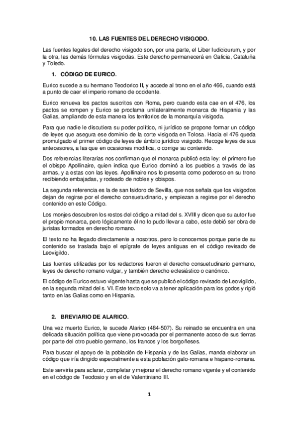 Miniatura del documento Fuentes del derecho visigodo