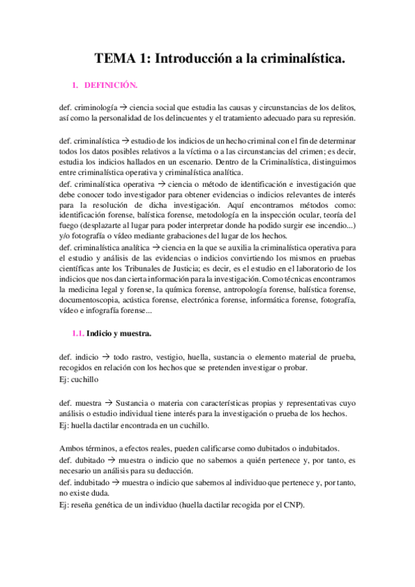 Miniatura del documento tema 1 criminalística en España