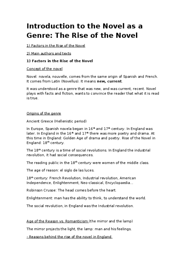 Miniatura del documento Introduction to the Novel as a Genre.docx