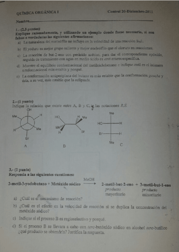 Miniatura del documento Exámenes Química Orgánica I.pdf