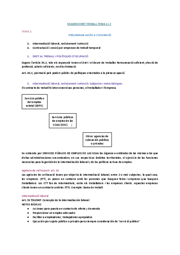 Miniatura del documento DRET DEL TREBALL TEMES 1 - 2.pdf