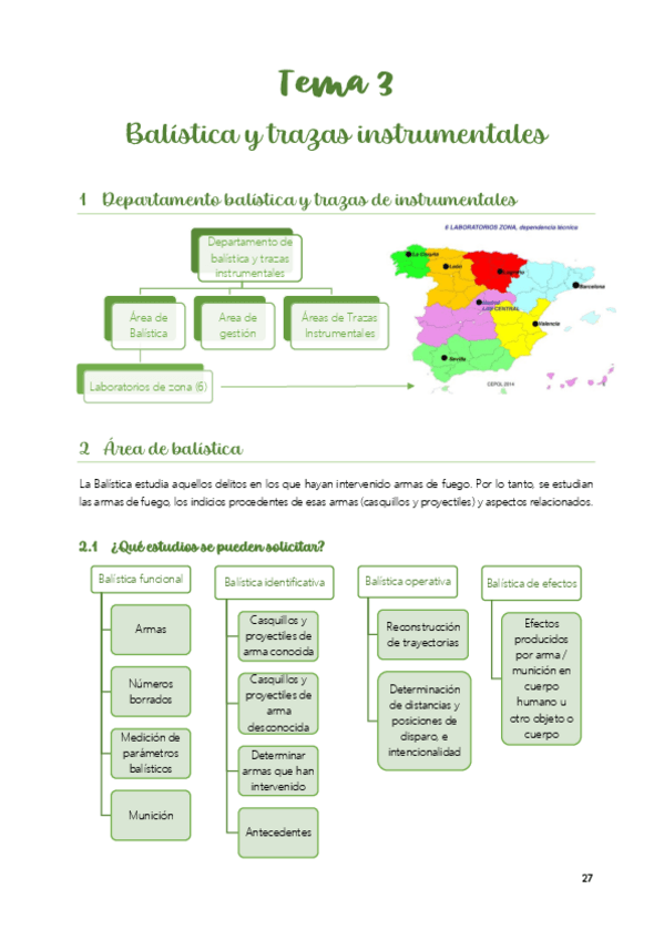 Miniatura del documento T3 Balística y Trazas instrumentales