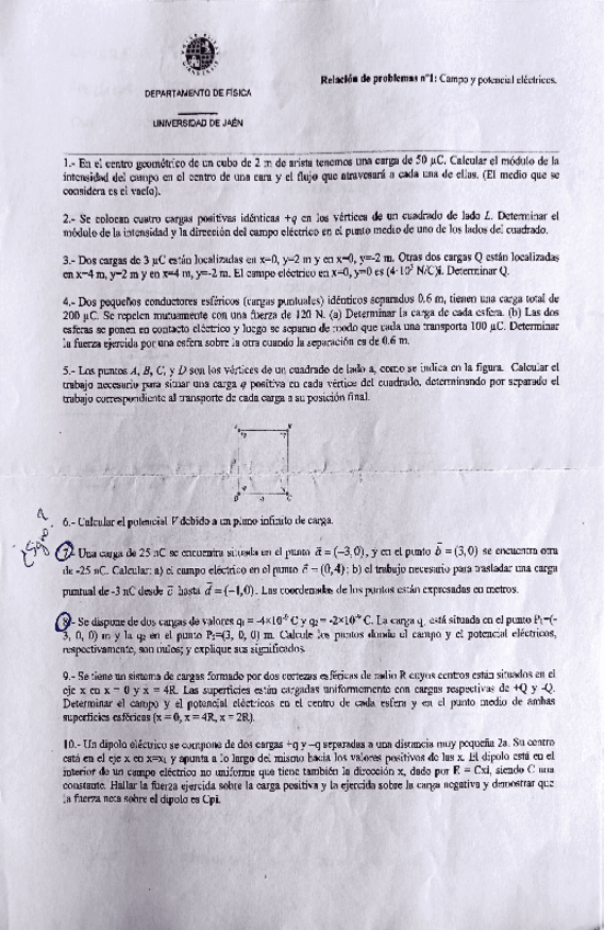 Miniatura del documento Relacion-1-Campo-y-Potencial-Electricos.pdf