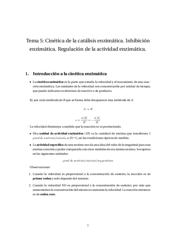 Miniatura del documento tema 5: cinetica enzimatica.pdf