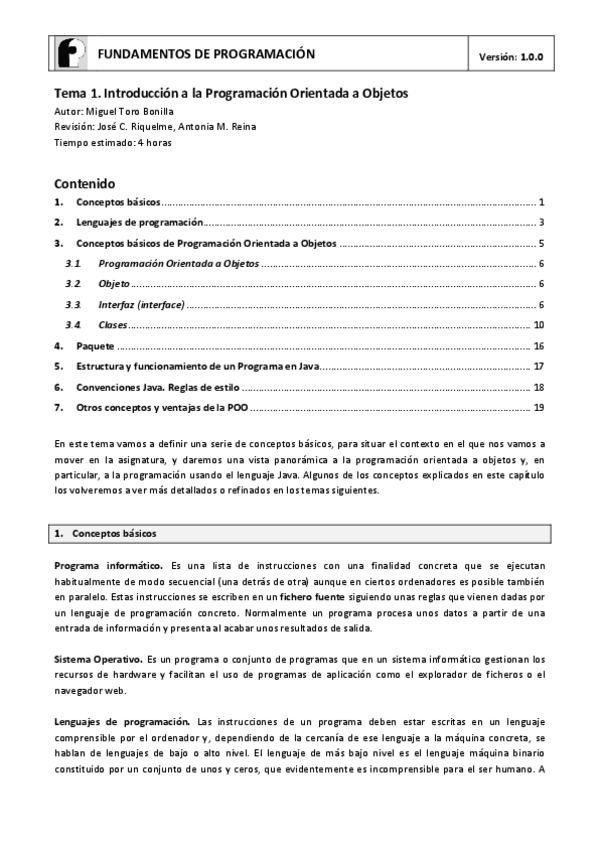 Miniatura del documento Tema 1-Introducción a la Programación Orientada a Objetos.pdf