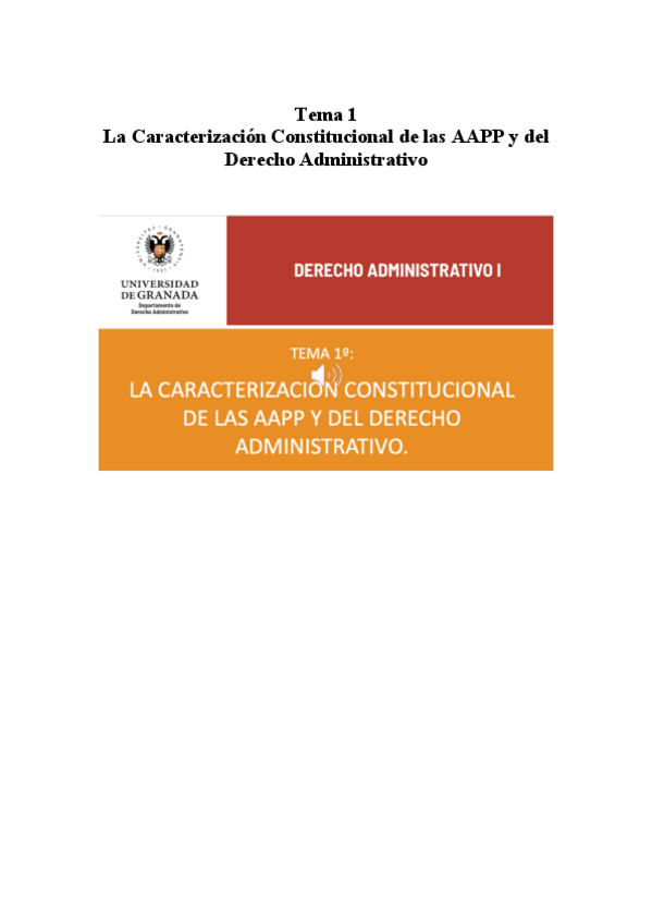 Miniatura del documento Tema-1-La-Caracterizacion-Constitucional-de-las-AAPP-y-del-Derecho-Administrativo.pdf