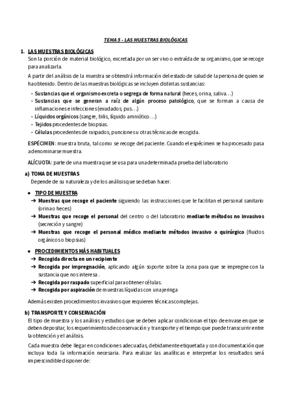 Miniatura del documento TEMA-5-RESUMENGM-LAS-MUESTRAS-BIOLOGICAS.pdf
