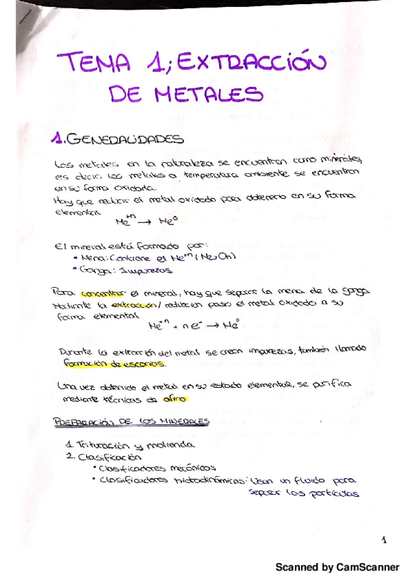 Miniatura del documento Tema 1 Extracción de metales.pdf