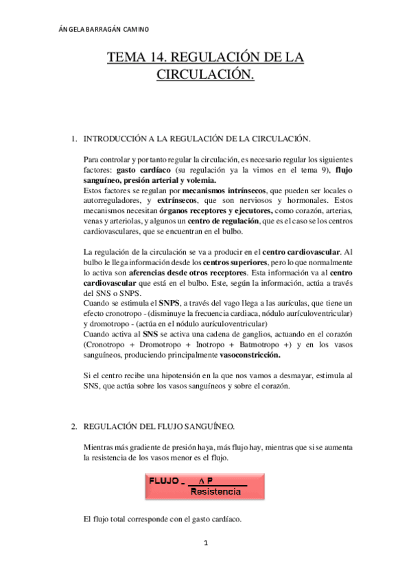 Miniatura del documento Tema 14. Regulación de la circulación..pdf