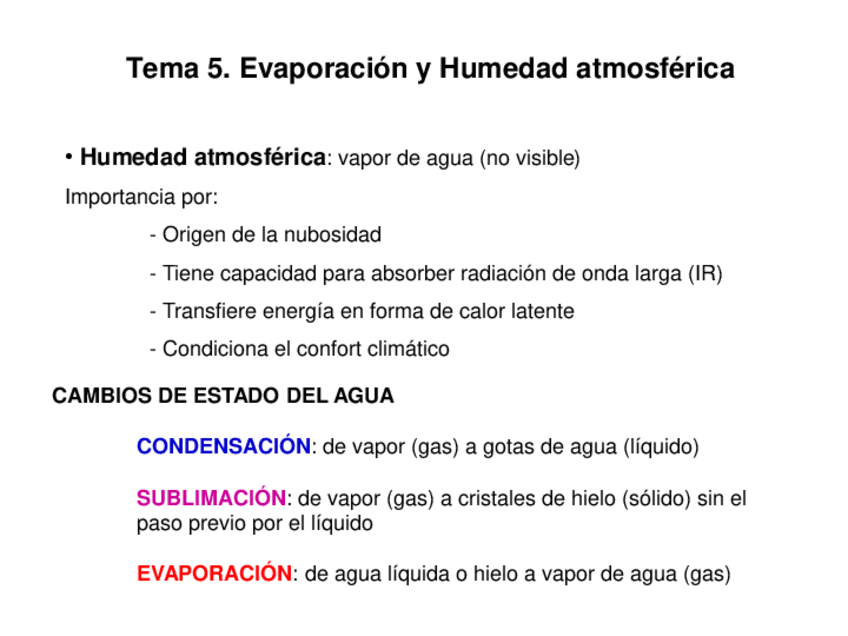 Miniatura del documento Tema-5-Evaporacion-y-Humedad.pdf