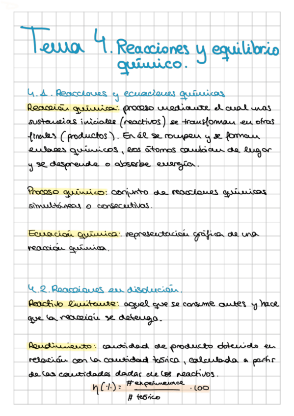 Miniatura del documento Tema 4. Reacciones y equilibrio.pdf