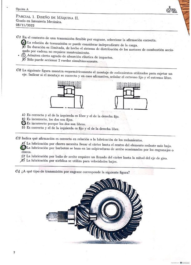 Miniatura del documento 1º Parcial TEST RESUELTO (2022-23)