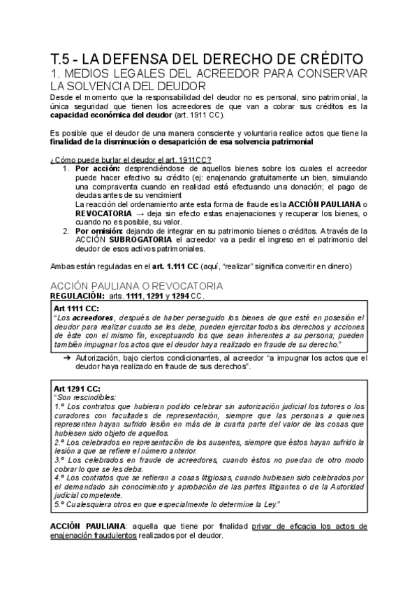 Miniatura del documento T.5- DEFENSA DEL DERECHO DE CRÉDITO.pdf