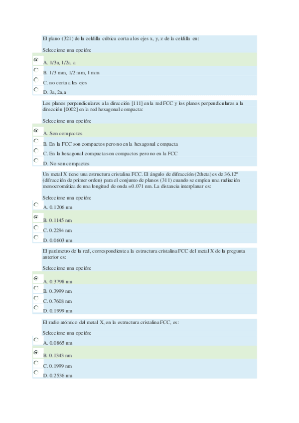 Miniatura del documento Test Estructura Cristalina Cuestionario RESUELTO.pdf