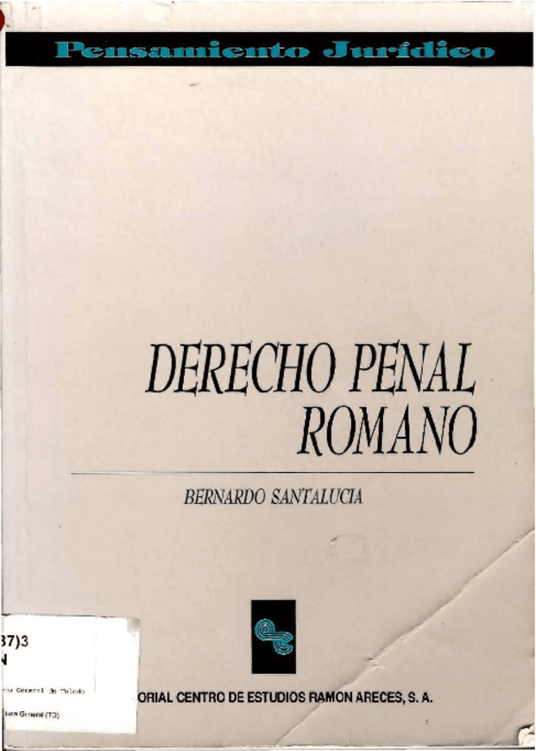 Miniatura del documento Santalucia-Derecho-Penal-Romano.pdf