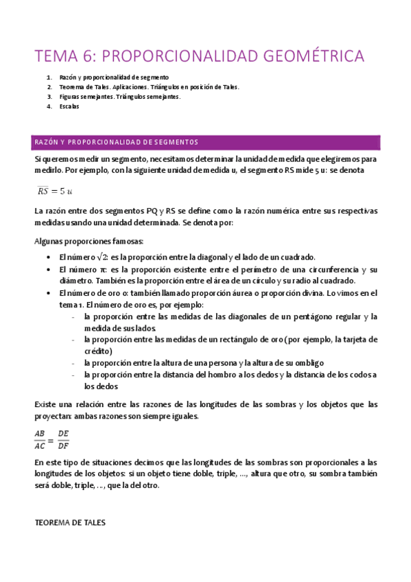 Miniatura del documento TEMA-6-PROPORCIONALIDAD-GEOMETRICA.pdf