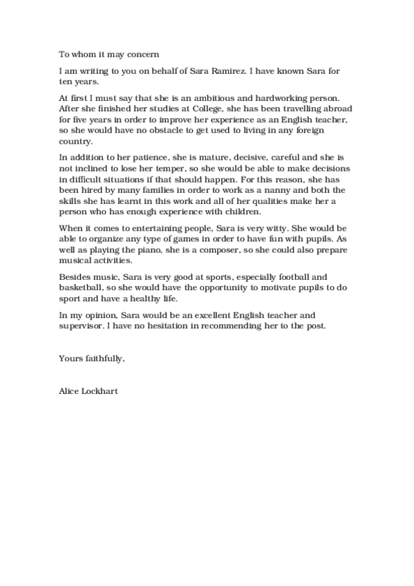 Miniatura del documento 1. Formal letter- recommendation.docx