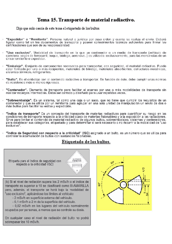 Miniatura del documento Tema 15. Transporte de Material radiactivo.pdf