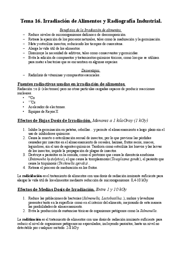 Miniatura del documento Tema 16. Irradiación de Alimentos y Radiografía Industrial..pdf
