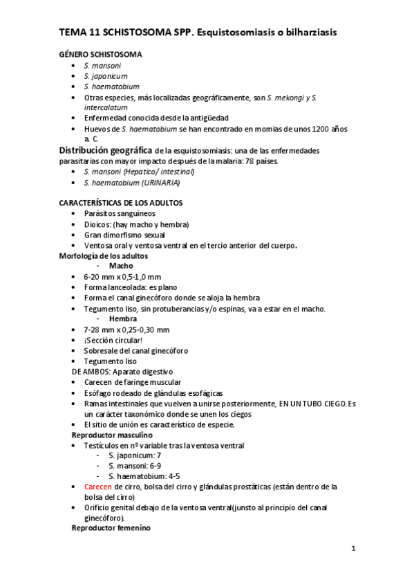 Miniatura del documento TEMA 11 GÉNERO SCHISTOSOMA.pdf