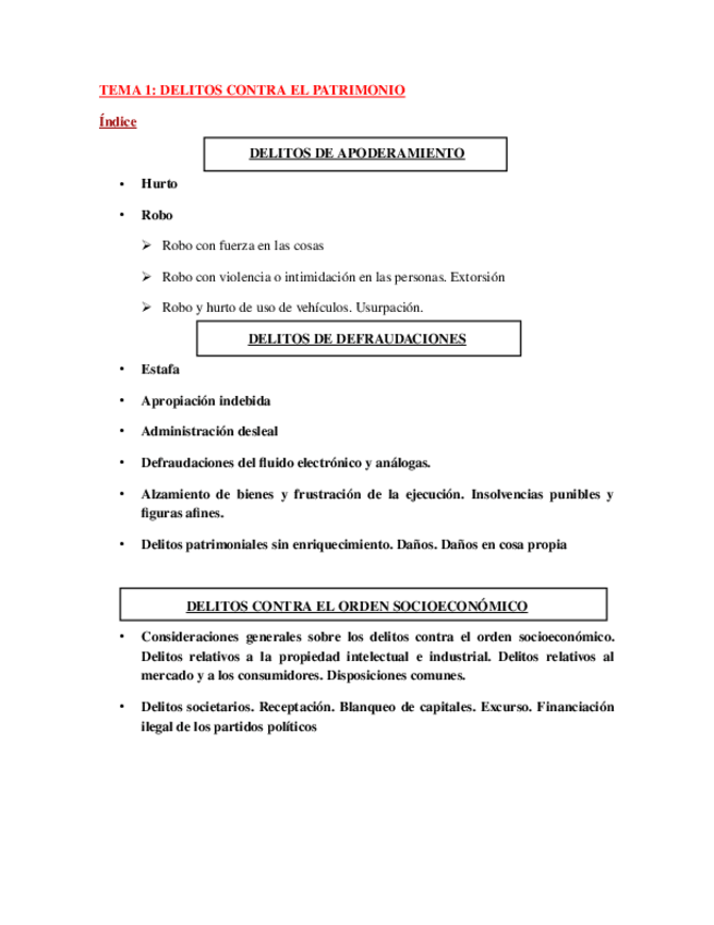 Miniatura del documento TEMARIO DERECHO PENAL 3.odt