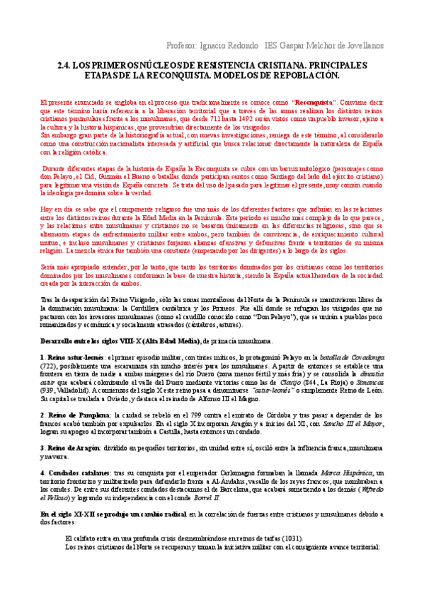 Miniatura del documento 2.4.-LOS-PRIMEROS-NUCLEOS-DE-RESISTENCIA-CRISTIANA.-PRINCIPALES-ETAPAS-DE-LA-RECONQUISTA.-MODELOS-DE-REPOBLACION..pdf