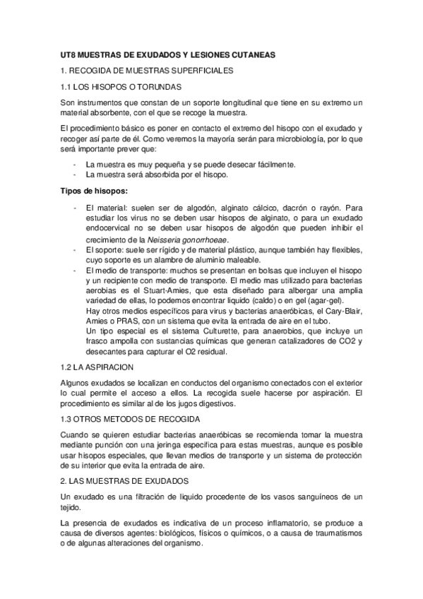 Miniatura del documento UT8-MUESTRAS-DE-EXUDADOS-Y-LESIONES-CUTANEAS.docx