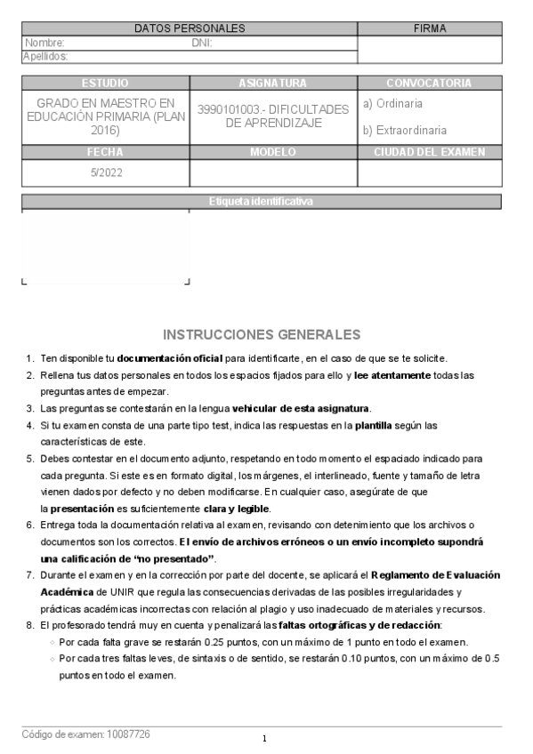 Miniatura del documento Exámen dificultades de aprendizajr.pdf