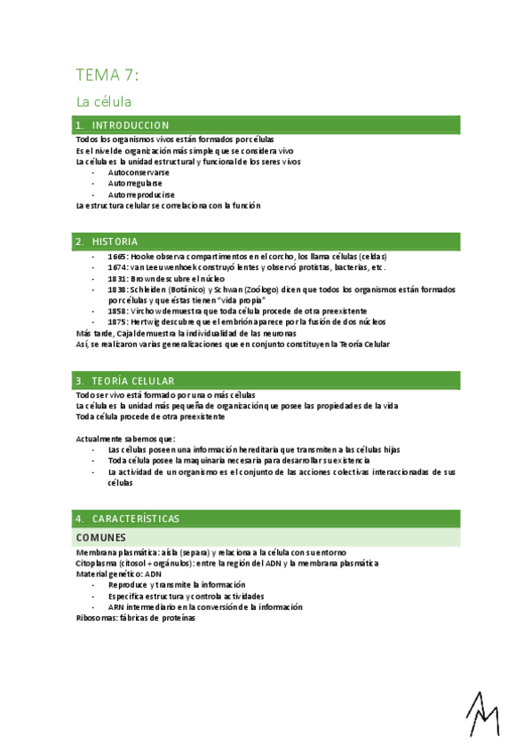 Miniatura del documento bio tema 7 la célula