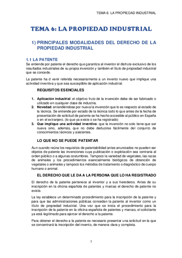 Miniatura del documento TEMA 6. LA PROPIEDAD INDUSTRIAL.pdf