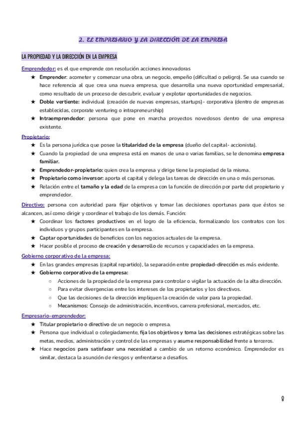 Miniatura del documento T.2 EL EMPRESARIO Y LA DIRECCIÓN DE LA EMPRESA.pdf