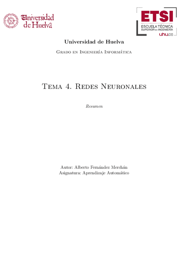 Miniatura del documento ResumenTema4RedesNeuronales.pdf