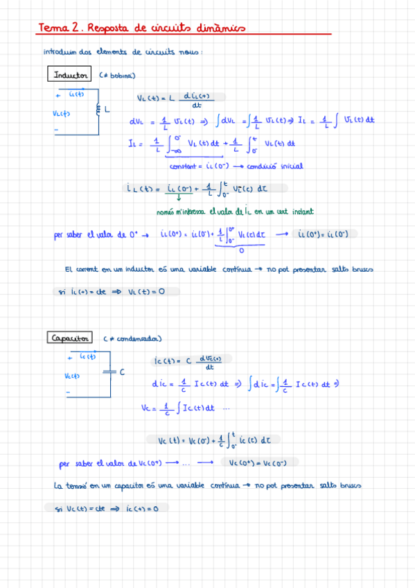 Miniatura del documento CSL. Tema 2. Resposta circuits dinàmics.pdf
