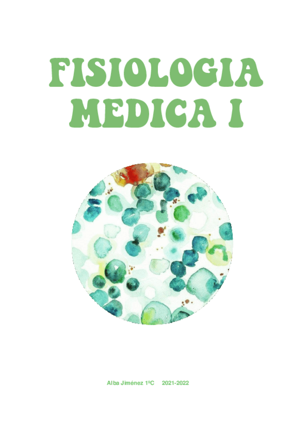 Miniatura del documento TODO Fisiología médica I 2021-2022