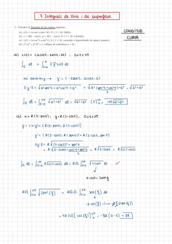 Miniatura del documento CAVEC. Integral línea superfície (T7) RESUELTOS.pdf