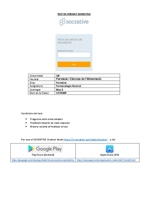 Miniatura del documento Farmacologia-General-Socrative-Bloc-2.pdf